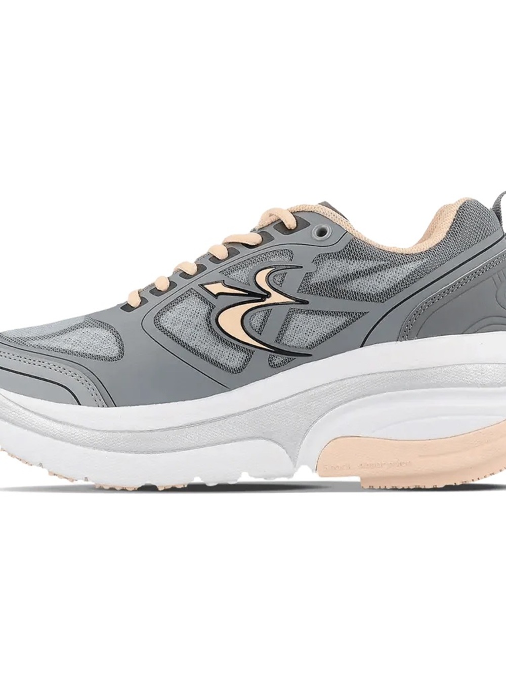 gdefy Ion Gray/Peach Sneakers New in Box